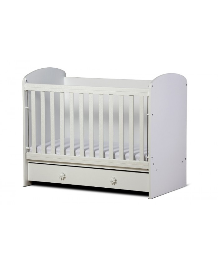 BABY BED ''KALINA removable grid'' 60/120cm DIOMMI(46-013)
