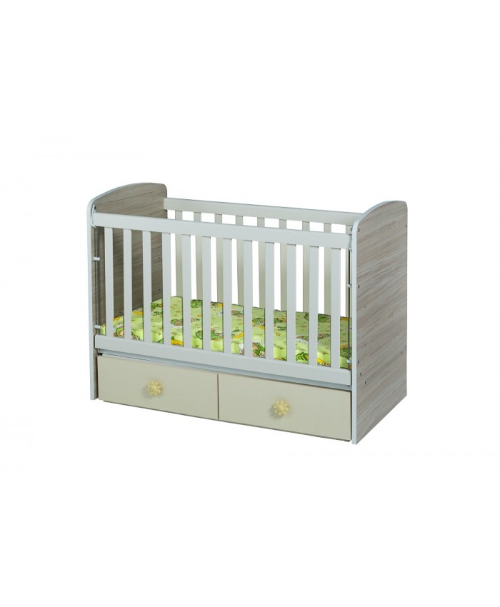 BABY BED ''TONY two grids'' 60/120cm DIOMMI(46-015)