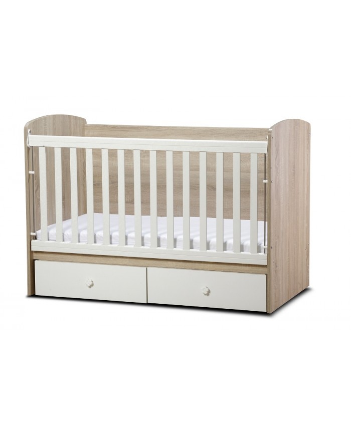BABY BED ''TONY removable grid'' 60/120cm DIOMMI(46-008)
