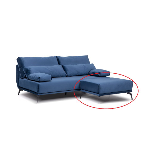 Footstool VELVET 95/65/42 DIOMMI 43-011