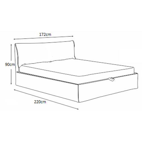 BED MARONIA 160x200 DIOMMI 45-041