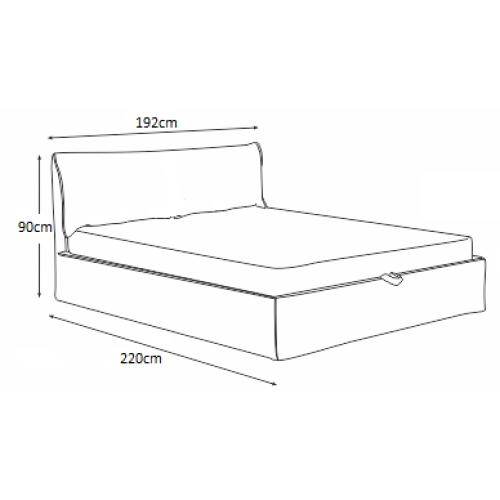 BED MARONIA 180x200 DIOMMI 45-042