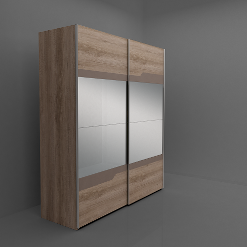 Sliding Wardrobe PENELOPE 150x220x64 DIOMMI 45-101