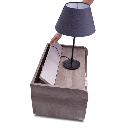 Bedside table SO2 61x40x39 DIOMMI 45-745