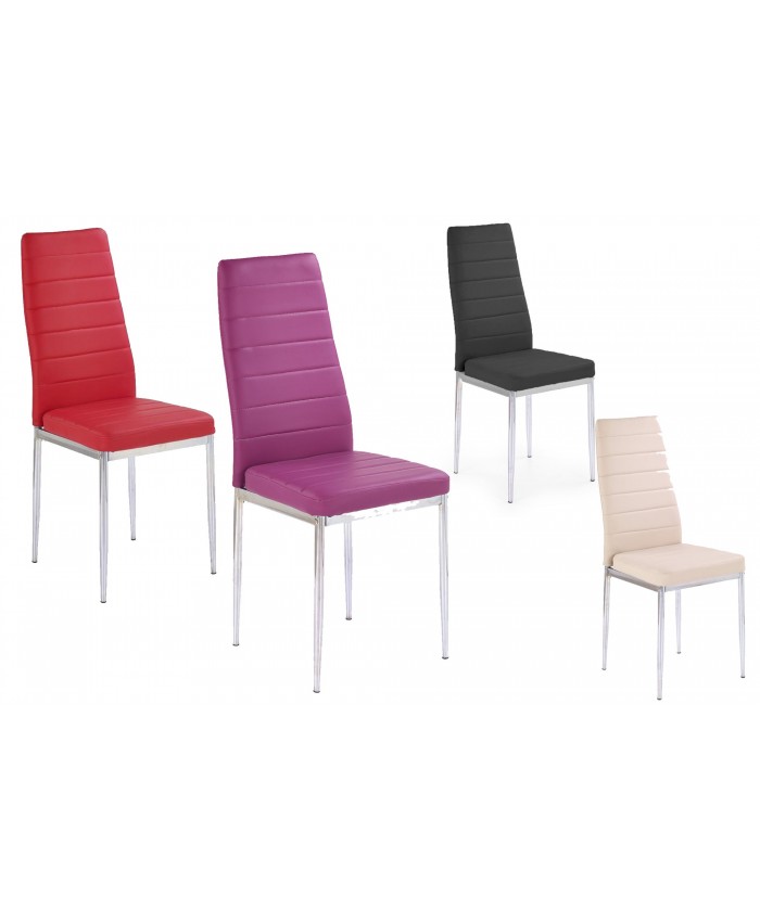 Set of 4 chairs K204C 42x48x96 DIOMMI 32-070 