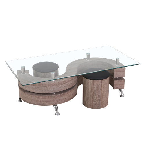 Coffee table Nina II 130x70x45 DIOMMI 32-030 