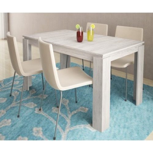 Dining Table Havana 120-160x74x80cm DIOMMI 33-032