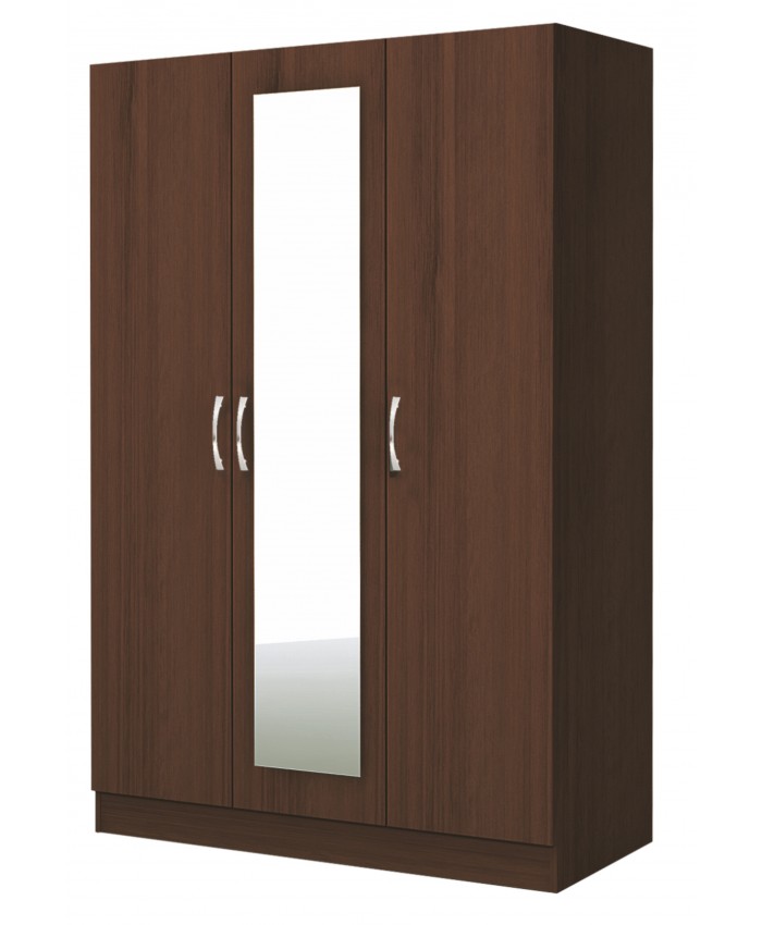 3 Door wardrobe with mirror APOLO 3 120x52x181 DIOMMI 33-011