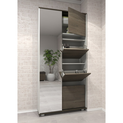 Hallway Furniture DELUX 1 100x206x30 DIOMMI 42-014