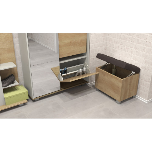 Hallway Furniture DELUX 2 157x206x39 DIOMMI 42-015