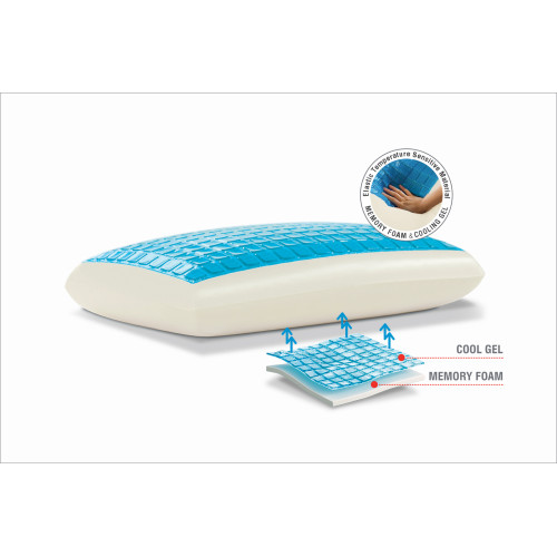 Pillow Coolsense Gel 60x40x12 DIOMMI 44-287