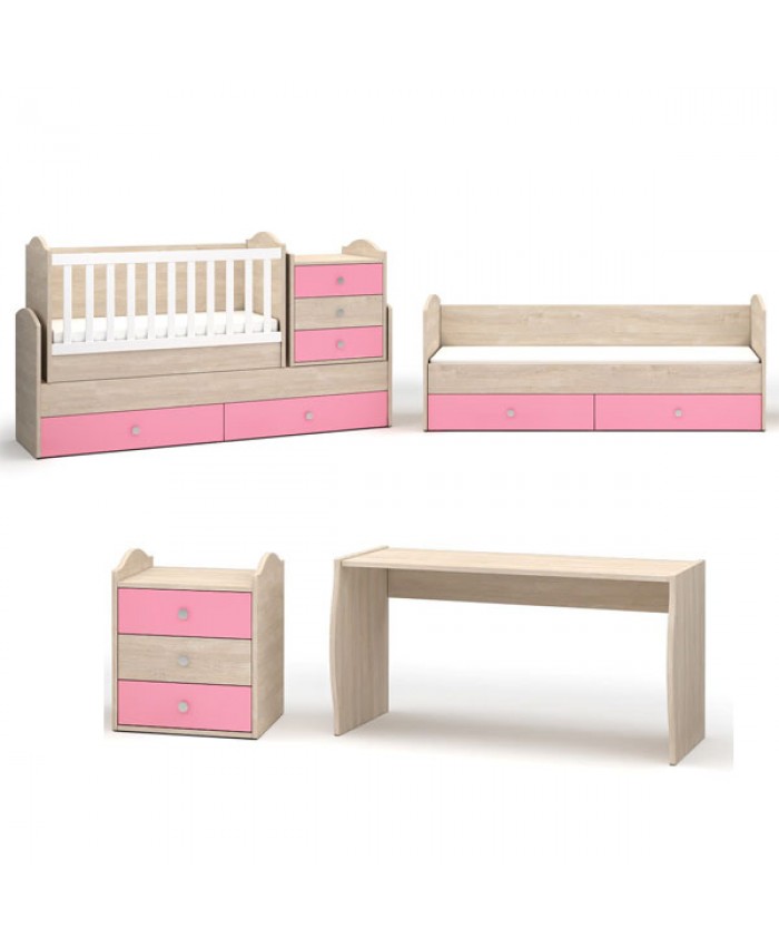 Baby Bed CANDY 70x175 DIOMMI 25-236 