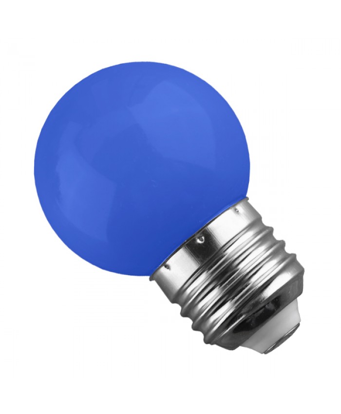 Λάμπα LED E27 G45 Mini Γλόμπος 2W 230V 260° Μπλε Diommi 64006