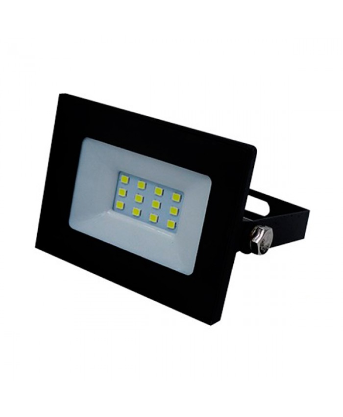 Προβολέας LED Slim Pad 10W 230v 1000lm 120° Αδιάβροχος IP66 Ψυχρό Λευκό 6000k Diommi 11111