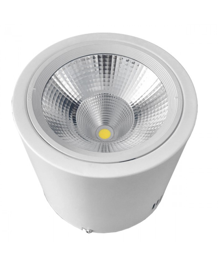 LED Φωτιστικό Σποτ Οροφής Down Light 30W 230V 4500lm 24° Φυσικό Λευκό 4500k Diommi 93004
