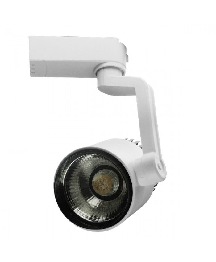 Μονοφασικό Bridgelux COB LED Φωτιστικό Σποτ Ράγας 15W 230V 1800lm 24° Ψυχρό Λευκό 6000k Diommi 93014