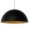 Modern Hanging Ceiling Lamp Single Light Black Gold Metallic Bell Φ60 Diommi DIADEMA 01342
