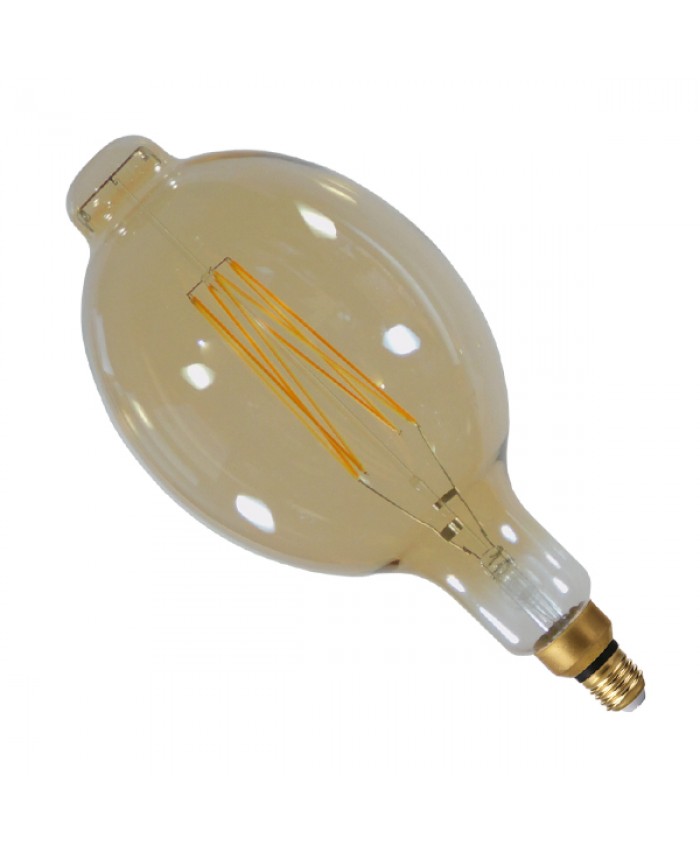 Λάμπα LED E27 BT180 Mangos 12W 230V 1060lm 320° Edison Filament Retro Θερμό Λευκό Μελί 2200k Dimmable Diommi 44039