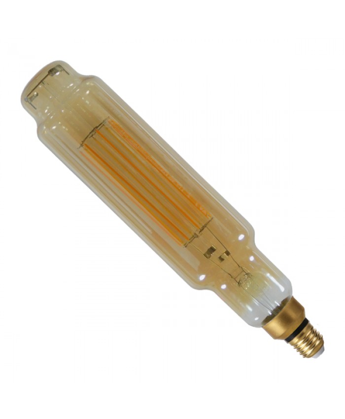 Λάμπα LED E27 Bananas 12W 230V 1060lm 320° Edison Filament Retro Θερμό Λευκό Μελί 2200k Dimmable Diommi 44041