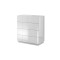 chest of drwewr KOM4S  REJA white gloss/white gloss DIOMMI CAMA-REJA-KOM4S-BI/BI