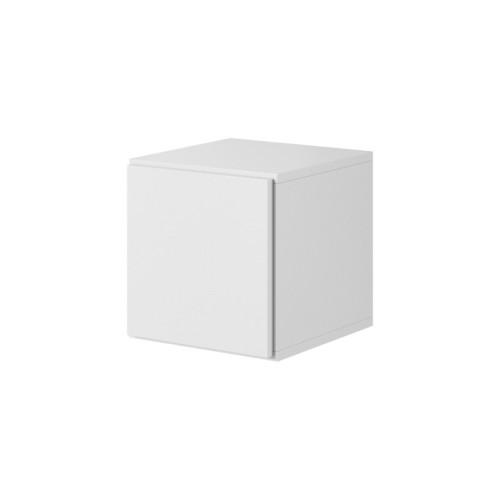 ROCO RO3 FULL SQUARE CABINET white/white DIOMMI CAMA-ROCO-RO5-BIAŁY/BIAŁY