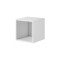 ROCO RO3 OPEN SQUARE CABINET white DIOMMI CAMA-ROCO-RO6-BIAŁY