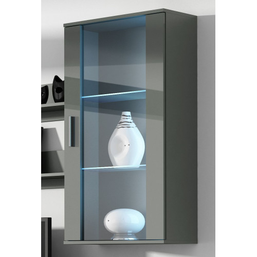 SOHO S2 grey/grey DIOMMI CAMA-SOHO-WITRYNA-WISZĄCA-S2-SZ/SZ