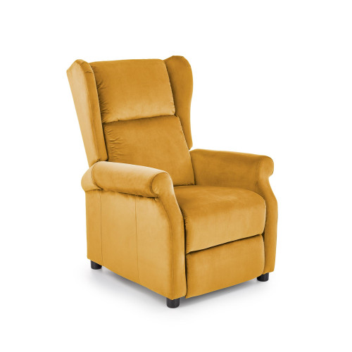 AGUSTIN recliner, color: mustard DIOMMI V-CH-AGUSTIN_2-FOT-MUSZTARDOWY