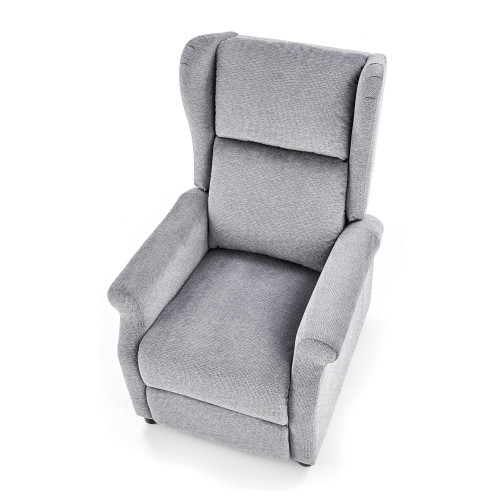 AGUSTIN recliner with massage function, color: grey DIOMMI V-CH-AGUSTIN_M-FOT-POPIELATY