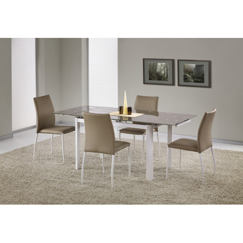 ALSTON extension table color: beige/white DIOMMI V-CH-ALSTON-ST-BEŻOWY