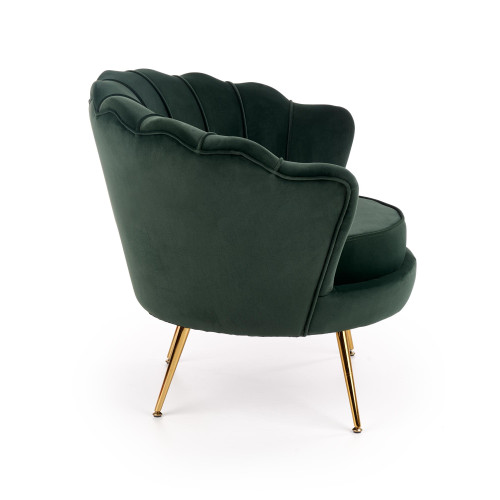 Armchair green velvet Amorinito 83Χ77Χ77 DIOMMI 60-20318