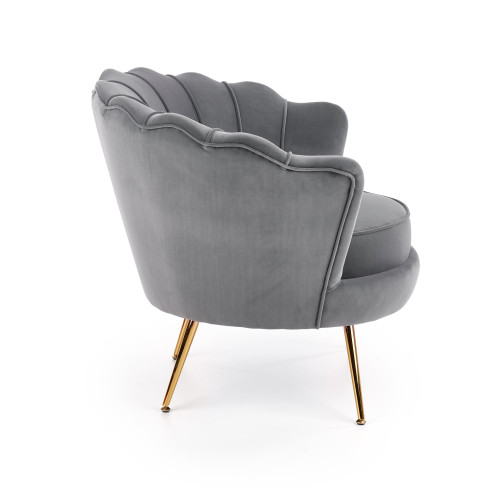  Armchair grey velvet AMORINITO 83X77X45 DIOMMI 60-20321