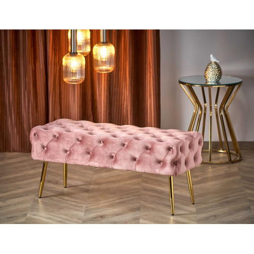 ATHENA bench color: pink / gold DIOMMI V-CH-ATHENA-RÓŻOWY