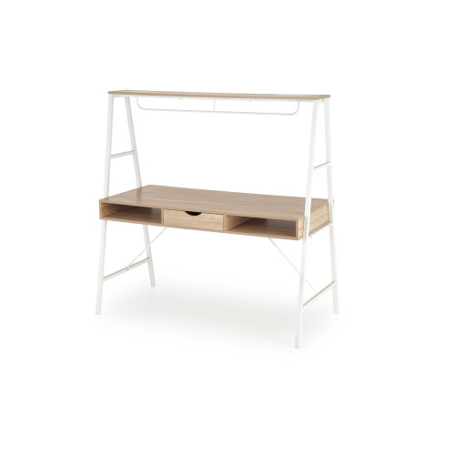 B48 desk sonoma oak / white DIOMMI V-CH-B/48