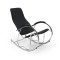 BEN 2 rocking chair color: black DIOMMI V-CH-BEN_2-FOT_BUJANY-CZARNY