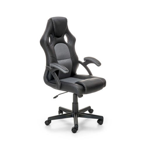 Οffice chair BERKEL 62/63/108-117/44-53 blacκ /grey DIOMMI 60-20430