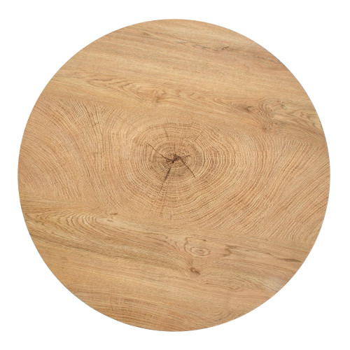 BROKLYN c. table natural oak / black DIOMMI V-CH-BROOKLYN-LAW