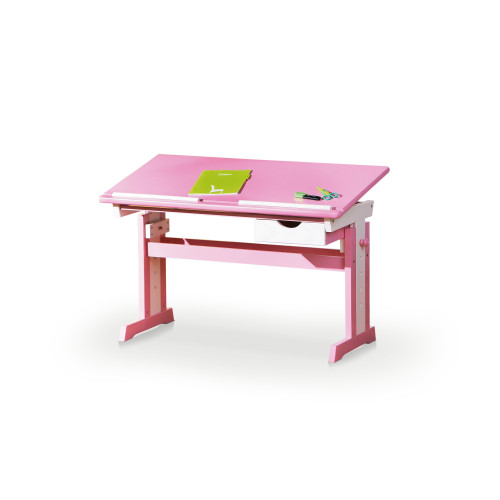 CECILIA desk color: pink/white DIOMMI V-CH-CECILIA-BIURKO