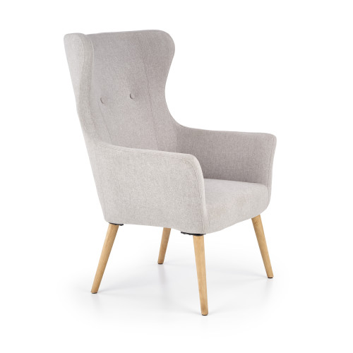 COTTO leisure chair, color: light grey DIOMMI V-CH-COTTO-FOT-J.POPIEL