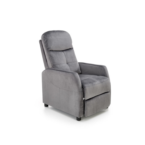 FELIPE 2 recliner color: grey DIOMMI V-CH-FELIPE_2-FOT-POPIELATY