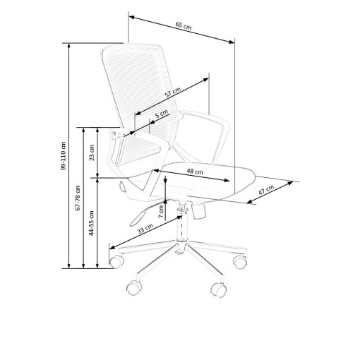 FLICKER office chair DIOMMI V-CH-FLICKER-FOT