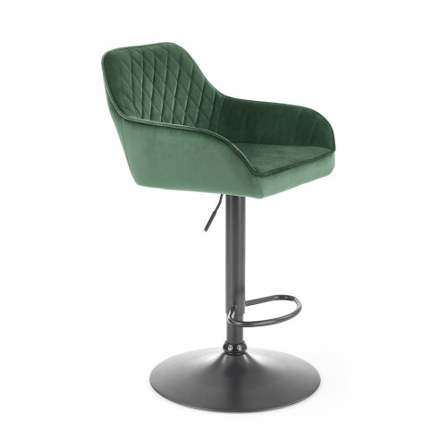H103 bar stool dark green DIOMMI V-CH-H/103-C.ZIELONY