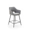 H107 bar stool, color: grey DIOMMI V-CH-H/107-POPIELATY