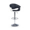 H46 bar stool color: white/black DIOMMI V-CH-H/46