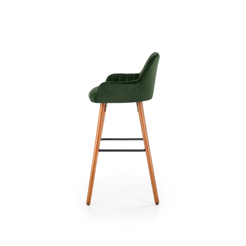 H93 bar stool, color: dark green DIOMMI V-CH-H/93-C.ZIELONY