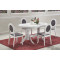 Extendable dining table JOSPEH wood and MDF 150-190x90x77cm white color DIOMMI V-CH-JOSEPH-ST