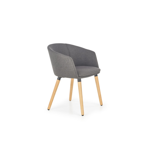 K266 chair, color: dark grey DIOMMI V-CH-K/266-KR-C.POPIEL