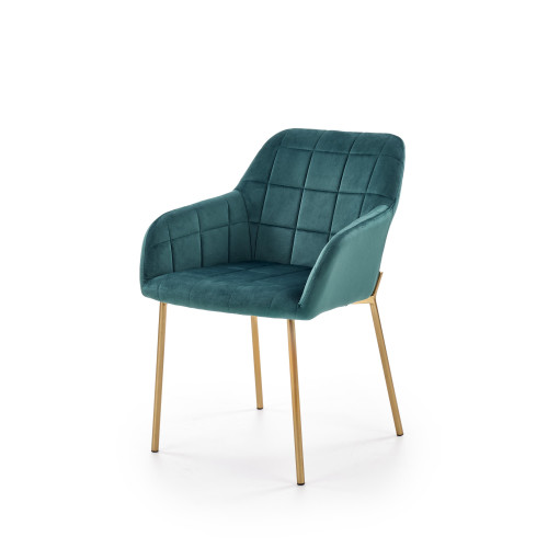 K306 chair, color: dark green DIOMMI V-CH-K/306-KR-C.ZIELONY