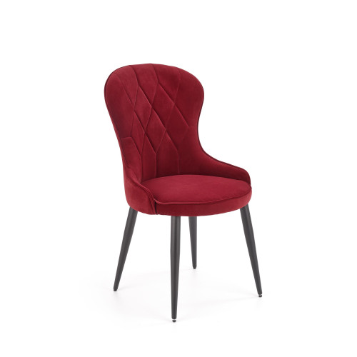 K366 chair, color: dark red DIOMMI V-CH-K/366-KR-BORDOWY