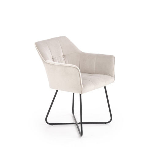 K377 chair, color: beige DIOMMI V-CH-K/377-KR-BEŻOWY
